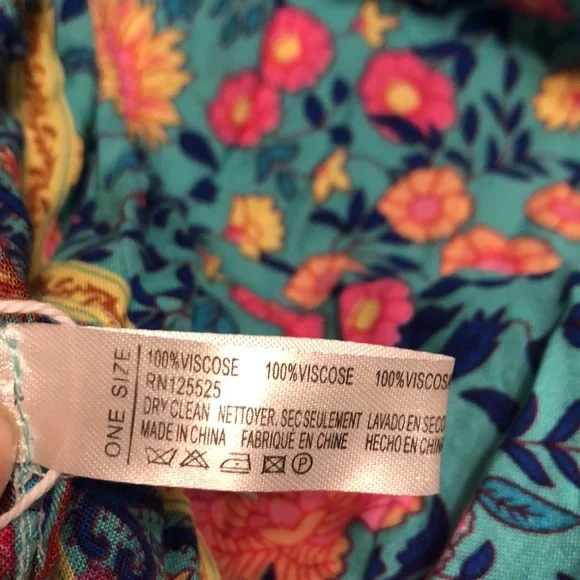 Justin&Taylor Boho floral kimono - Picture 8 of 8